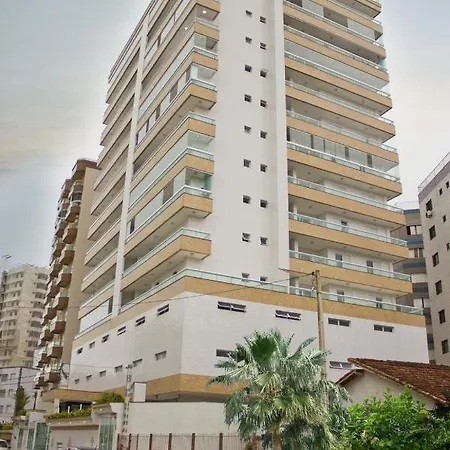 Apto Super Confortavel 1 Quadra Da Praia Wi-Fi 02 Banheiros Churrasqueira Na Sacada Praia Grande  Exterior photo