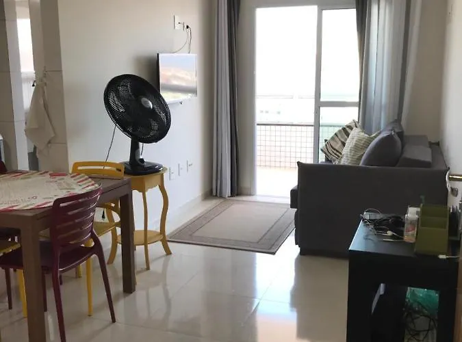 Apto Super Confortavel 1 Quadra Da Praia Wi-Fi 02 Banheiros Churrasqueira Na Sacada