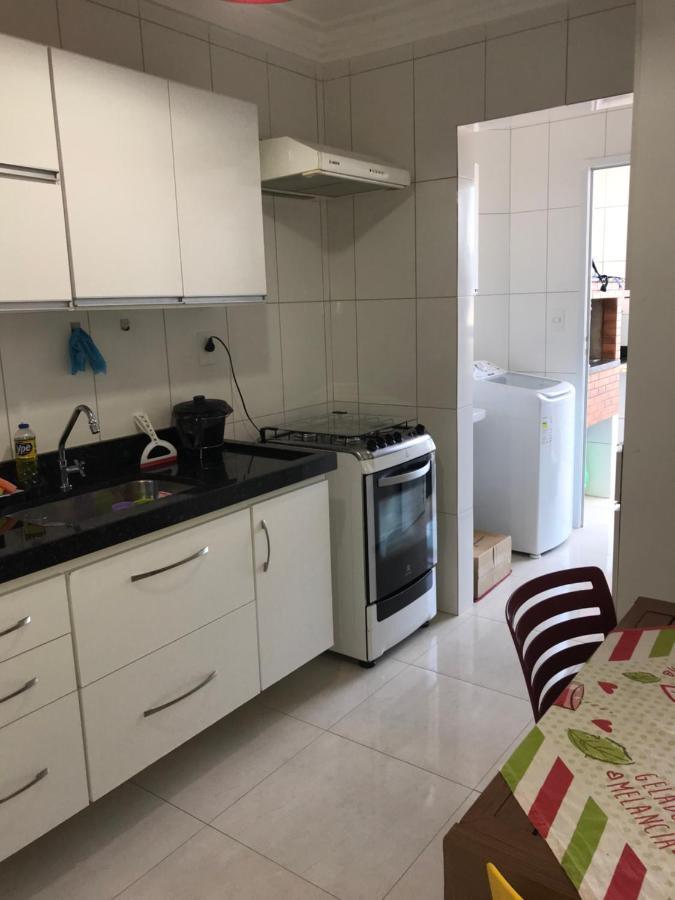 Apto Super Confortavel 1 Quadra Da Wi-fi 02 Banheiros Churrasqueira Na Sacada * Praia Grande (Santos)