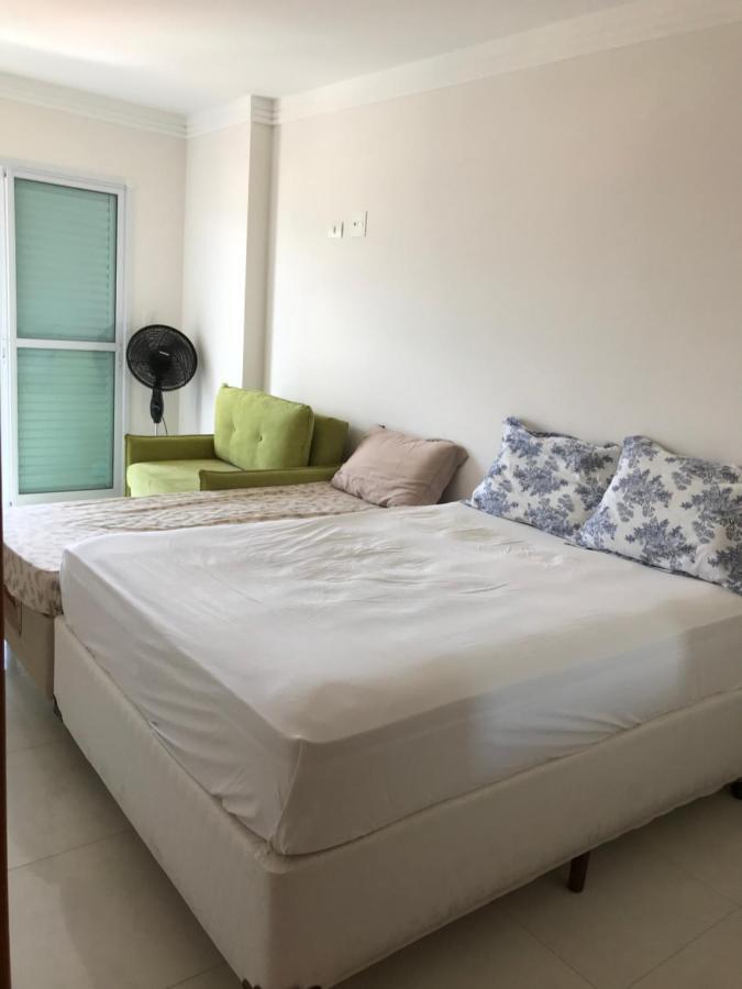 Apto Super Confortavel 1 Quadra Da Wi-fi 02 Banheiros Churrasqueira Na Sacada Apartment Praia Grande (Santos)